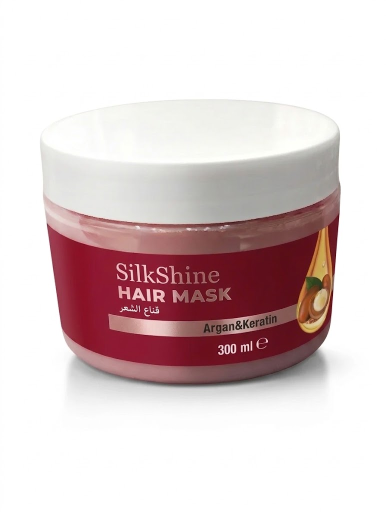 Silk Shine hair mask argan keratin 300ml