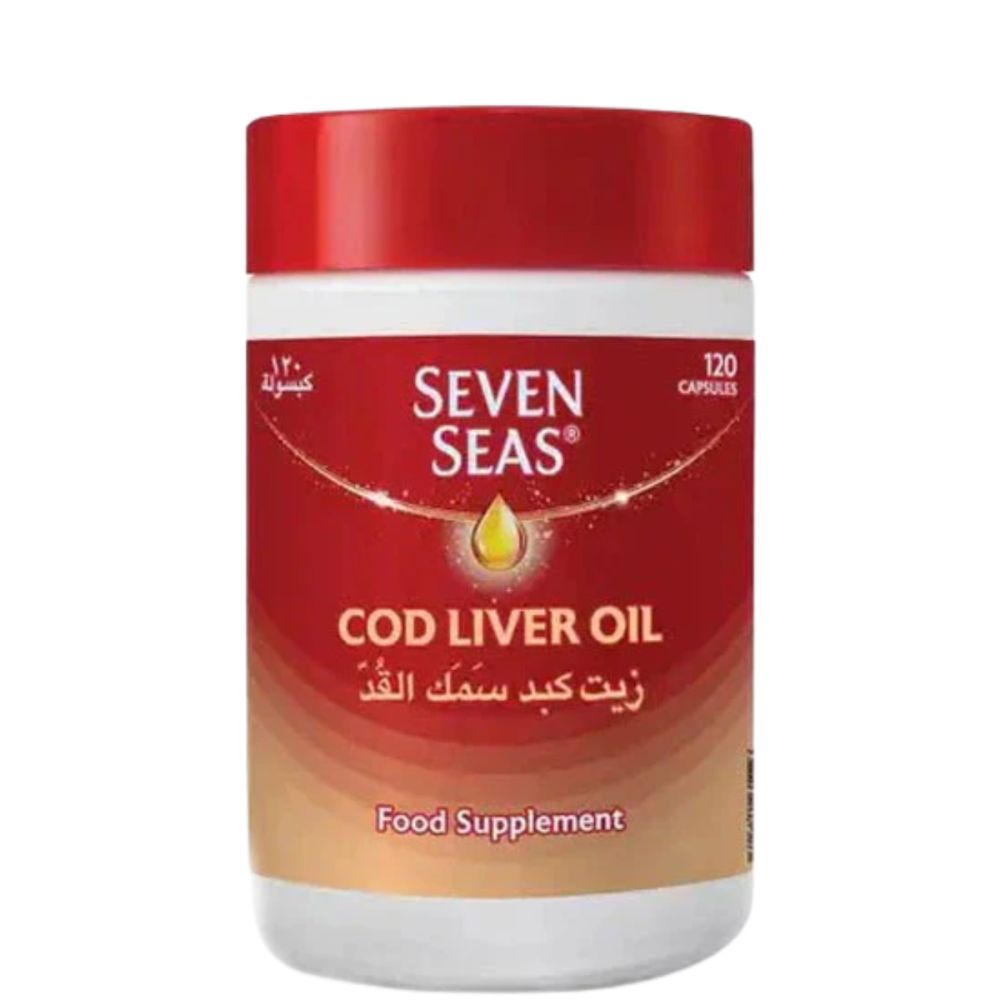 Seven seas cod liver oil 120caps
