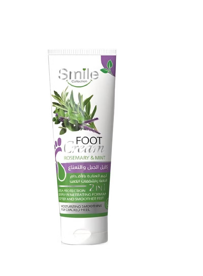 Smile foot cream rosemary & mint 100ml