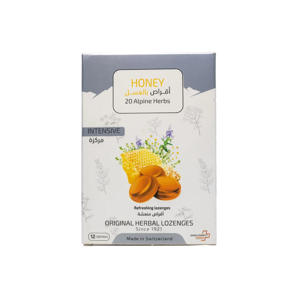 Swiss energy honey lozenges 12pcs