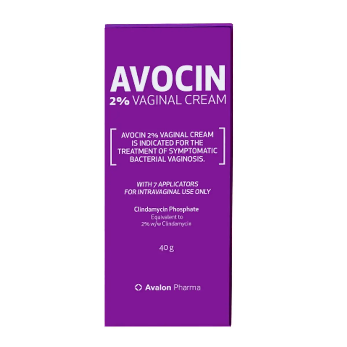 Avalon avocin 2% vag cream 40gm
