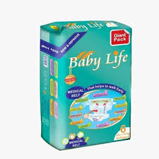Baby life diapers giant pack XXL 3*46