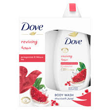 Dove body wash go fresh pome 250ml+kit 1006