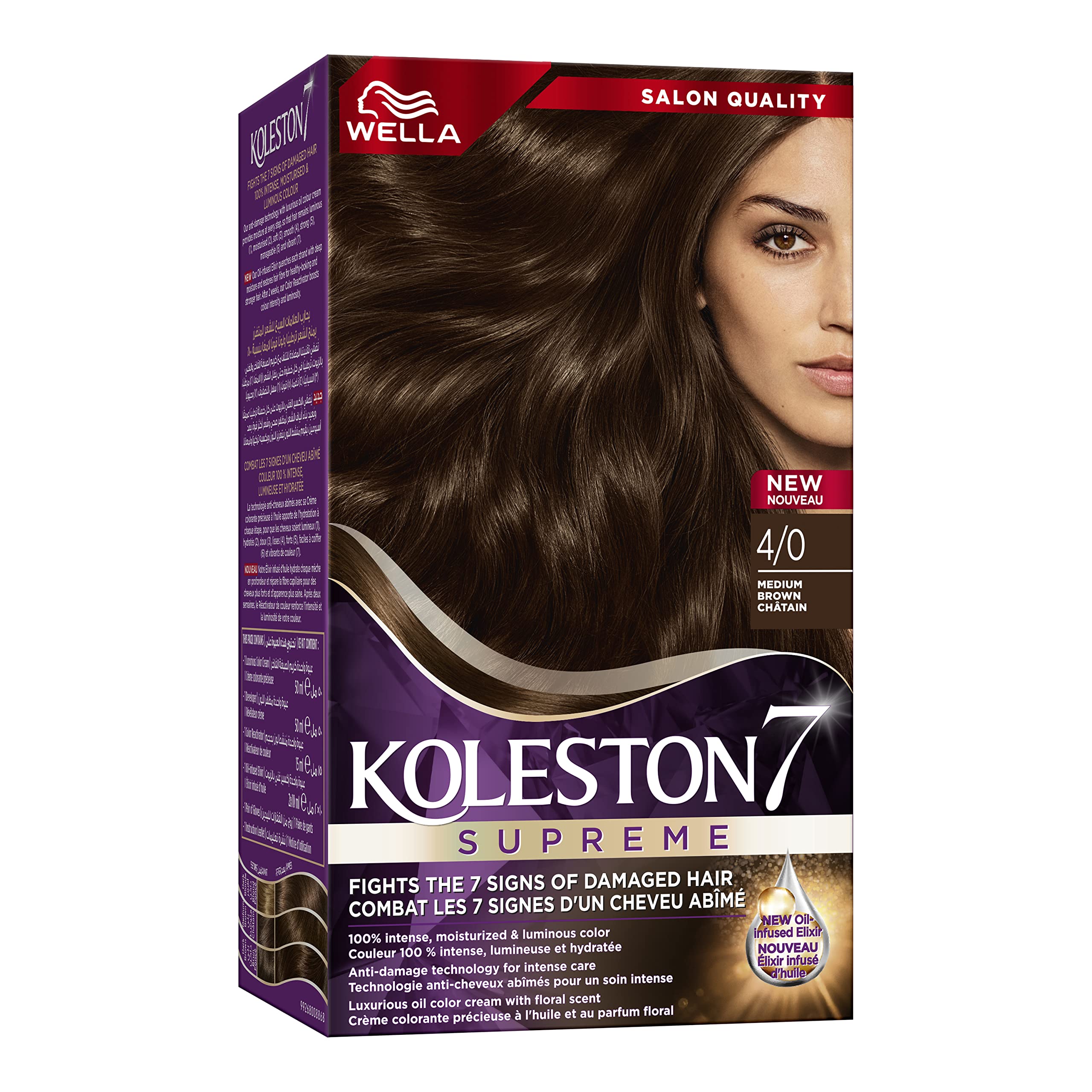 Koleston kit 4/0 med brown