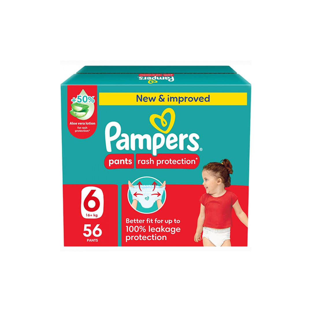 Pampers pants no.6 jumbo box 1*56