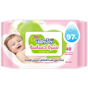 Baby joy sensitive wet wipes 18*48