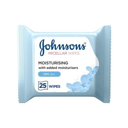 Johnson wipes moist dry skin 25pcs