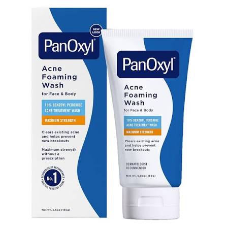 Panoxyl acne foaming wash10/ 60ml