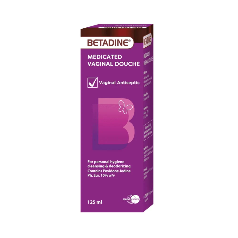 Betadine vaginal douche & kit 10% 125ml *N