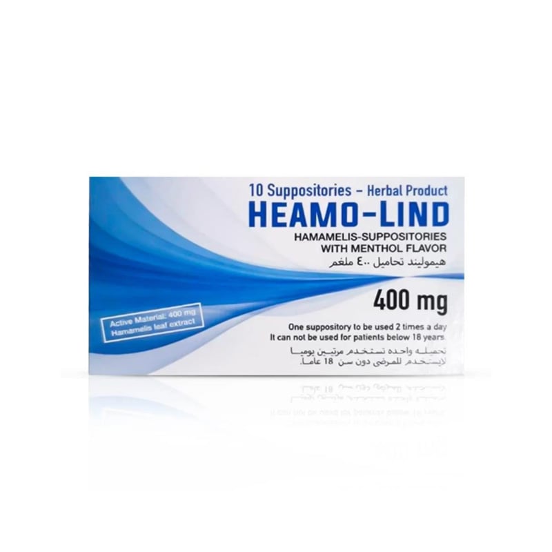 Heamo lind 400mg 10supp *N