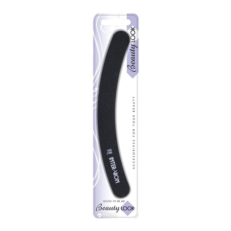 Intervion nail file banana 499110
