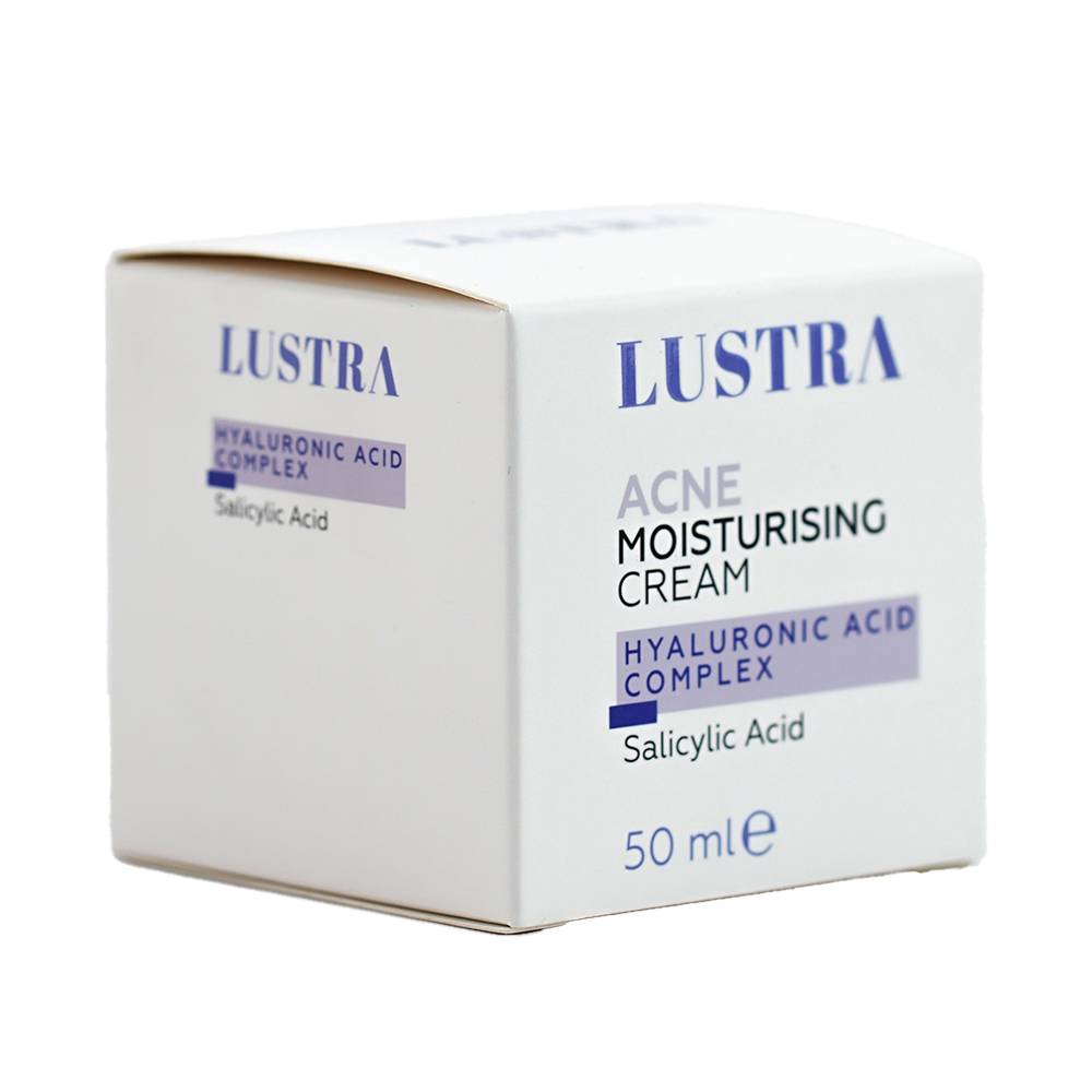Lustra acne moisturising cream 50ml