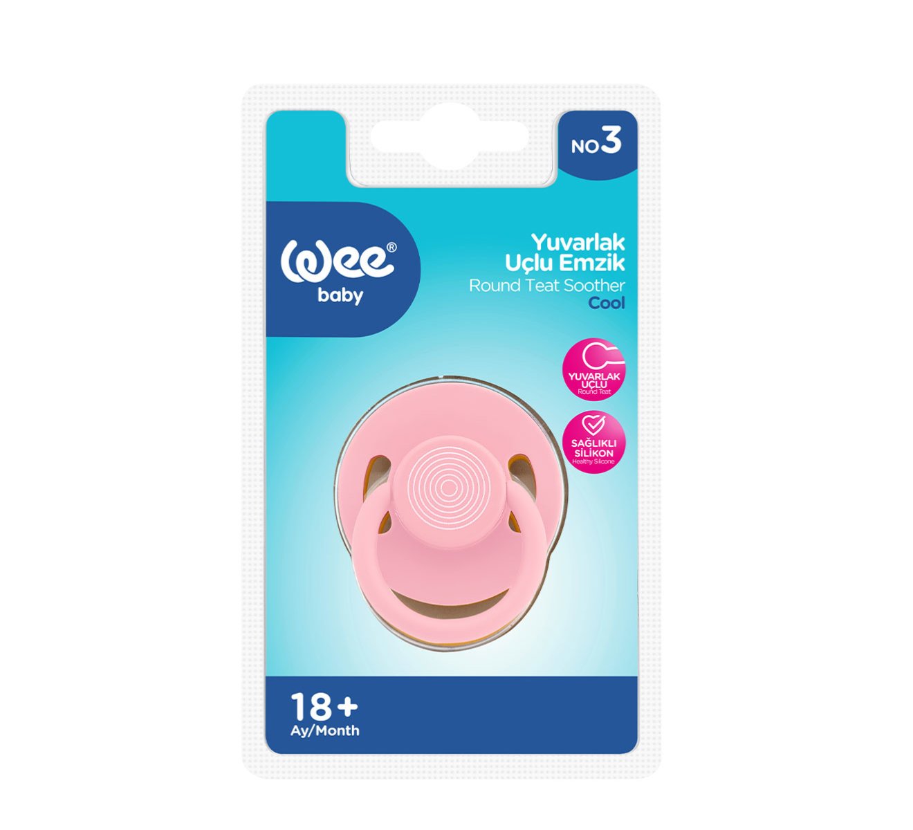 Wee Baby round teat soother no.3 831
