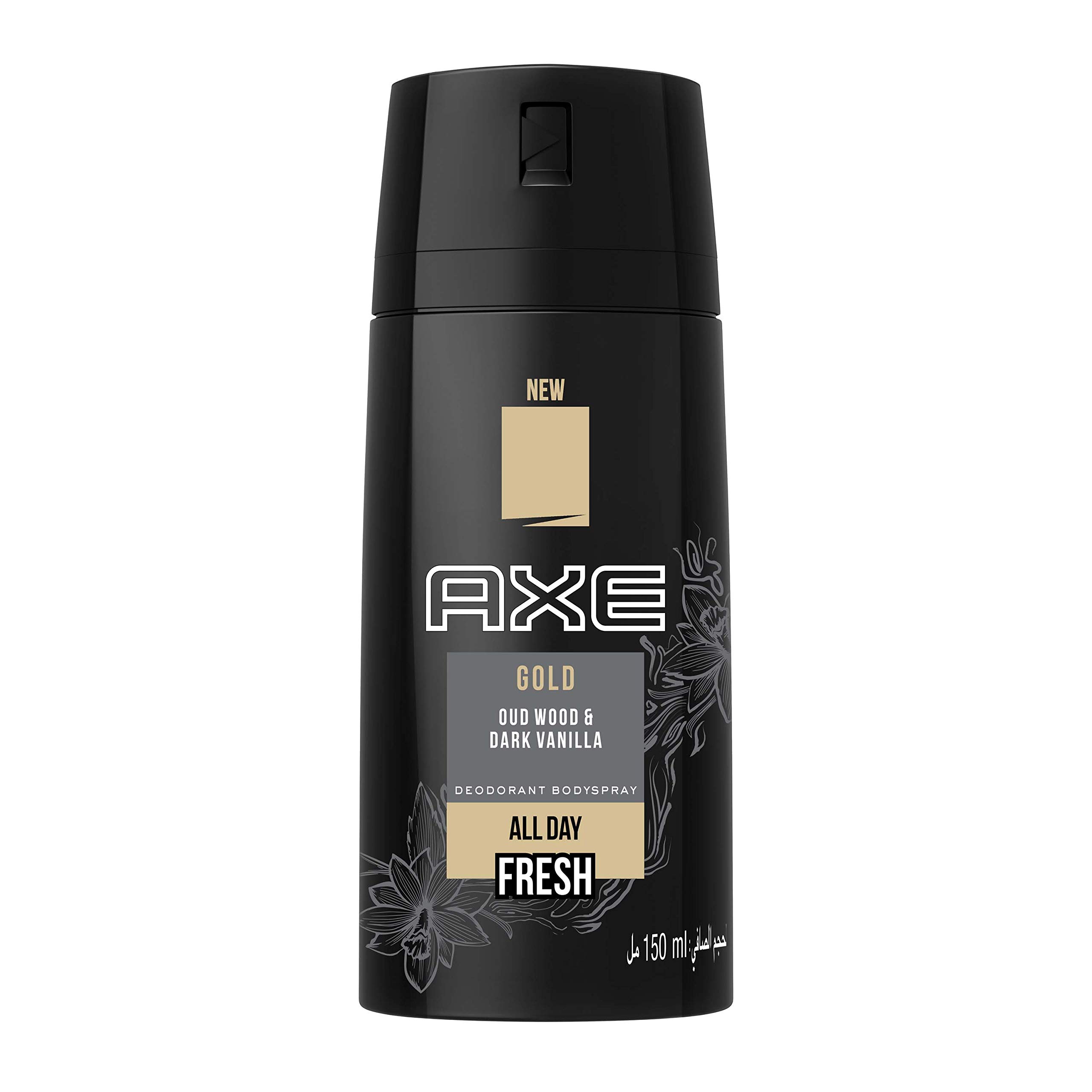 Axe body spray gold oud & vanilla 150ml 1396