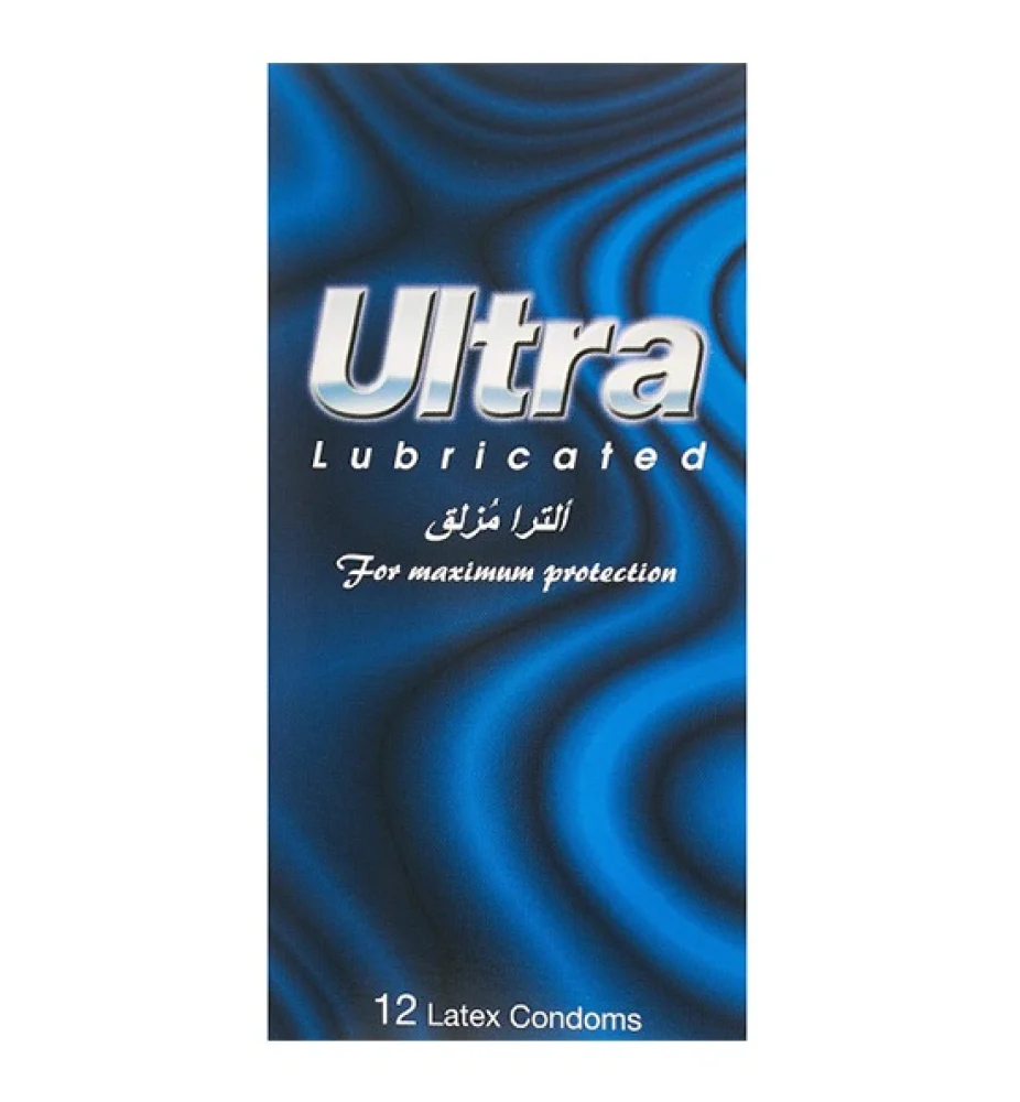 Ultra condoms lubricated 12 pcs 502374