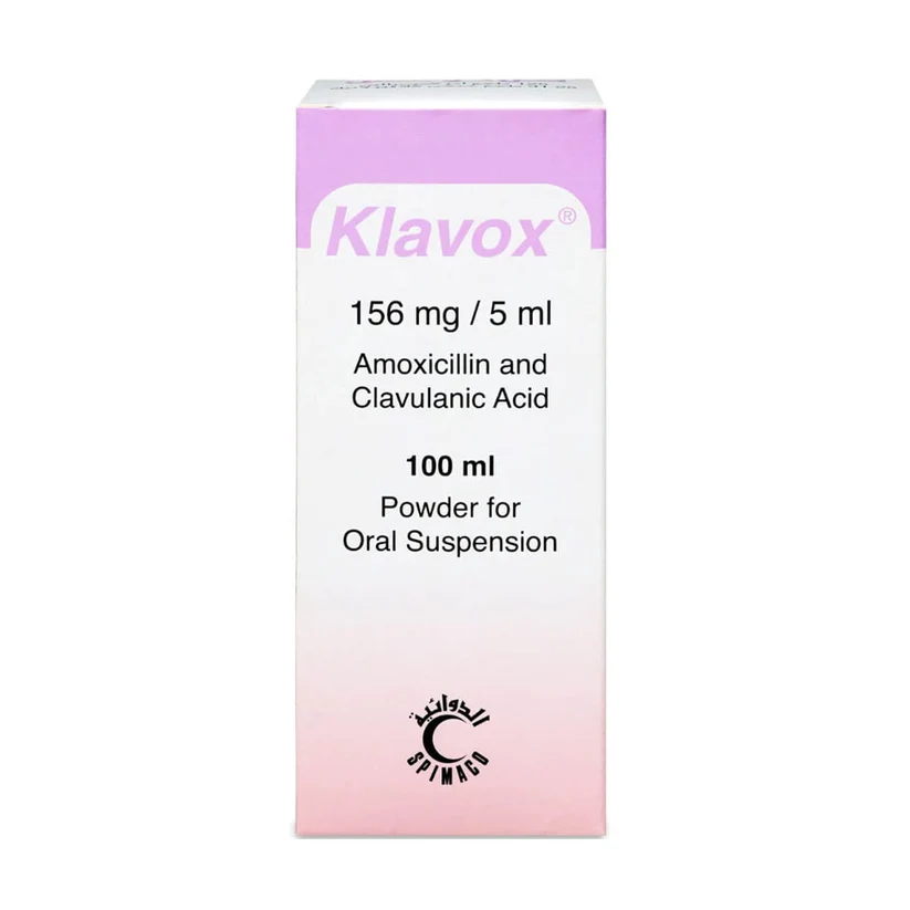 Klavox 156mg susp 100ml