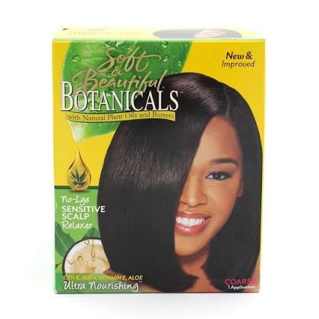 Botanicals relaxer kit coarse