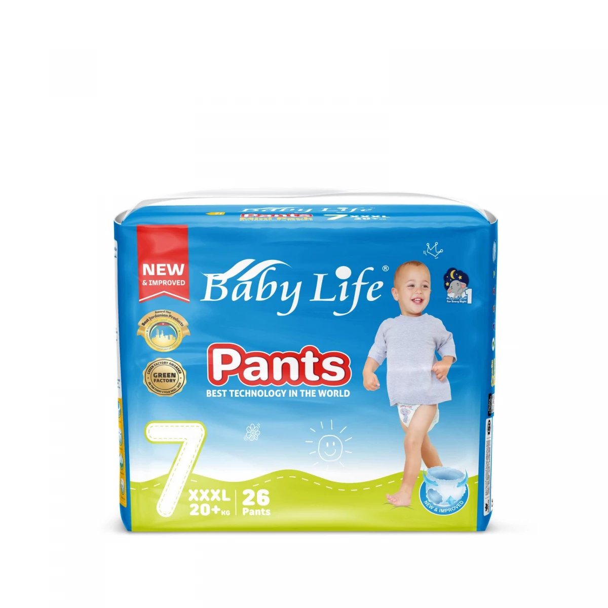 Baby life pants pull up 7 xlarge 4*26