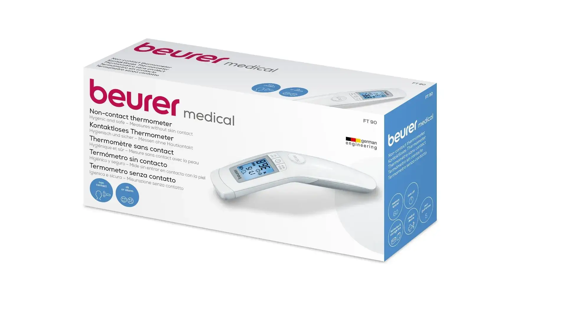 Beurer non contact thermometer FT 90