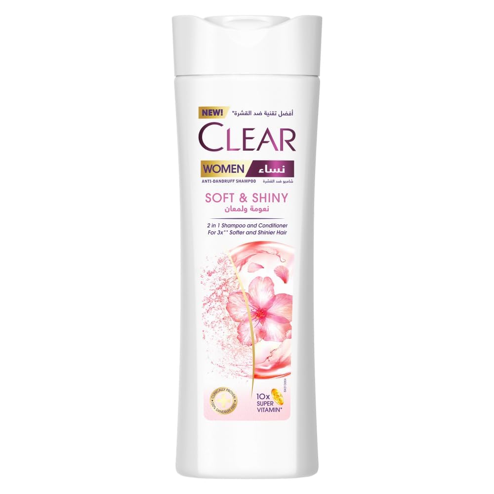 Clear shampoo soft and shiny 400ml