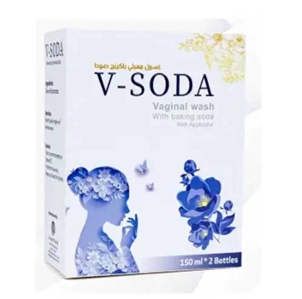 V Soda vaginal wash 2 bottles 150ml