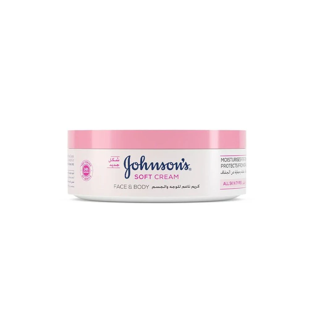 Johnson soft cream face body 200ml
