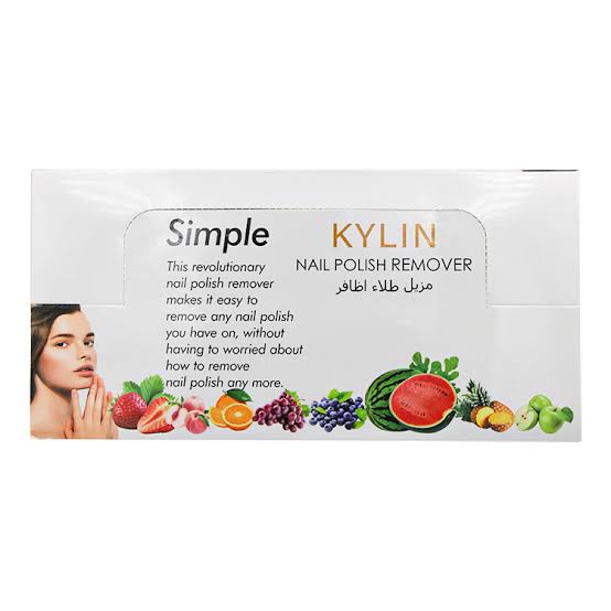 Kylin nail polish remover watermelon 12gm