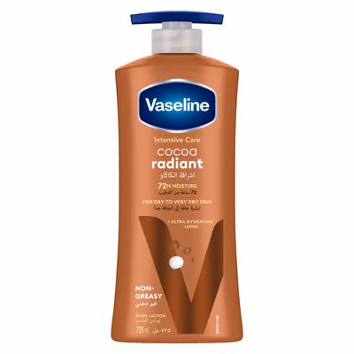 Vaseline lotion cocoa radiant 725ml 1290
