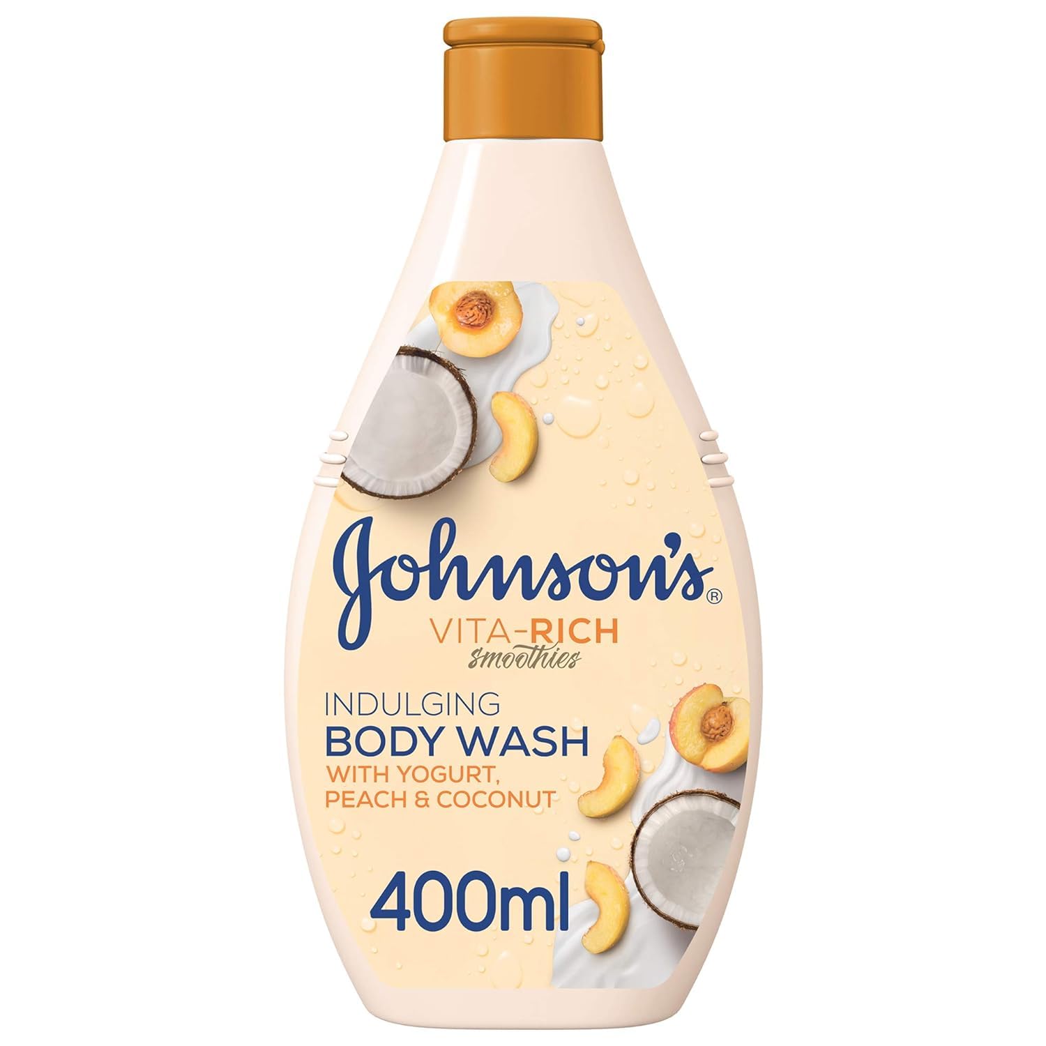 Johnson body wash vita rich yogurt peach 400ml 56793