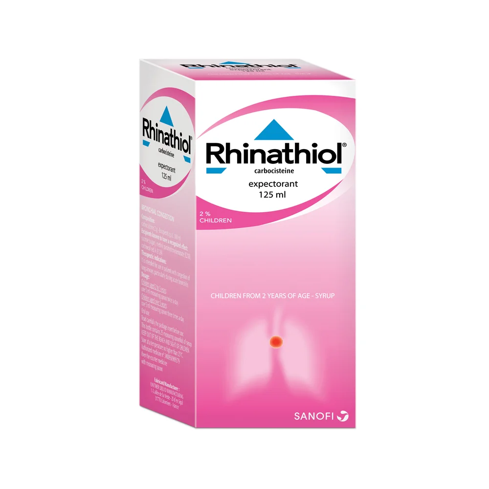 Rhinathiol 2% infant syrup