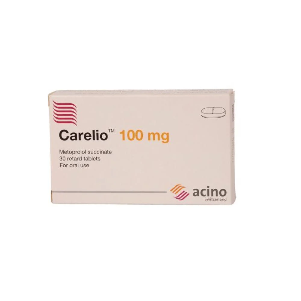 Carelio 100mg 30tab