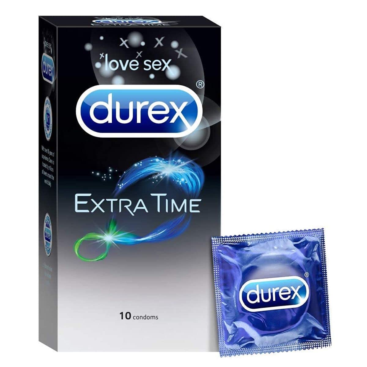 Durex condoms love sex extra time 10pcs