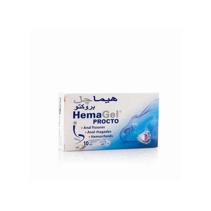 Hemagel procto 10 supp *N