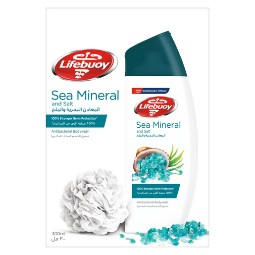 Lifebuoy body wash sea mineral 300m l+ kit 1987