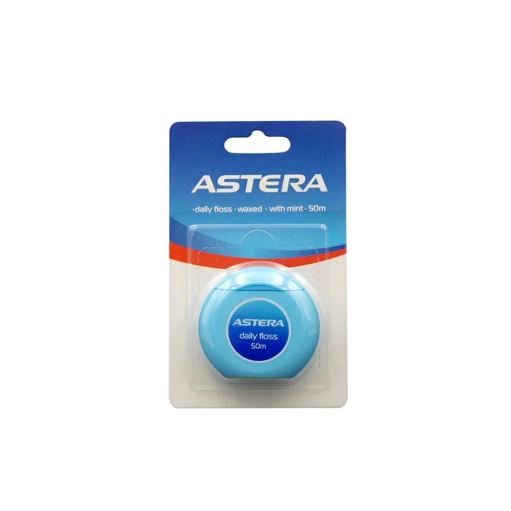 Astera daily floss waxed 50m