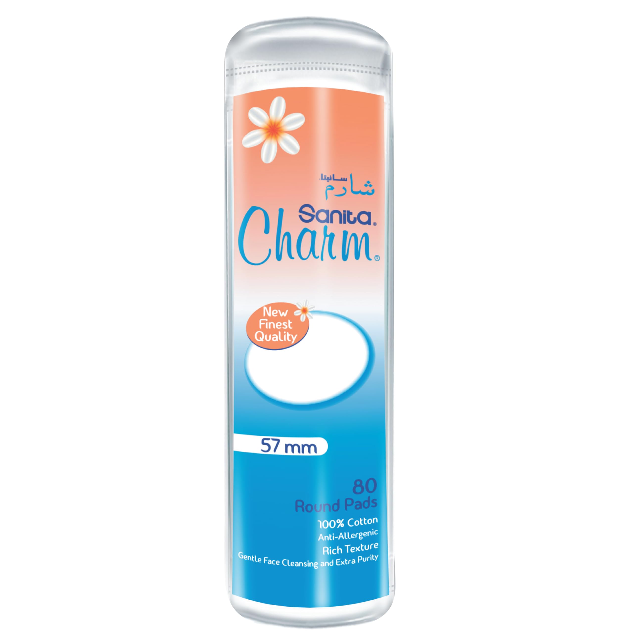 Sanita charm round Pads makeup 80*3*8