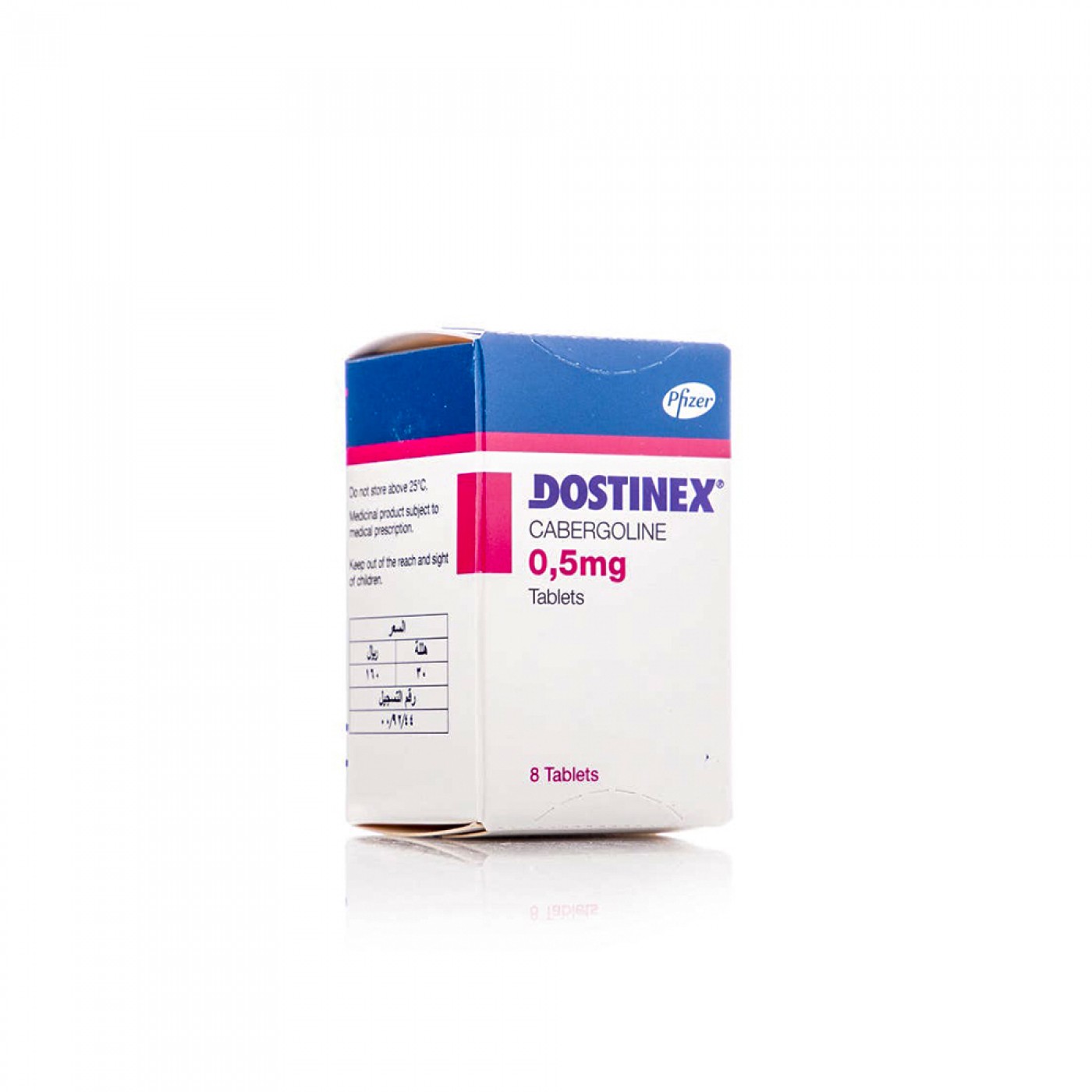 Dostinex 0.5mg 8tab *N