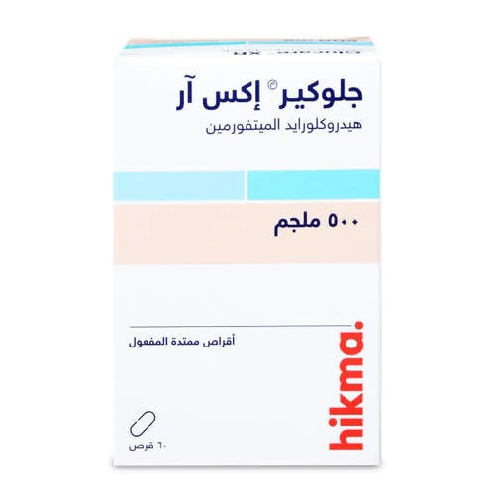 Glucare xr 500mg 60tab