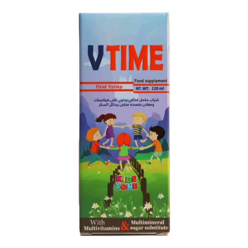 V Time multi vit syrup 120ml