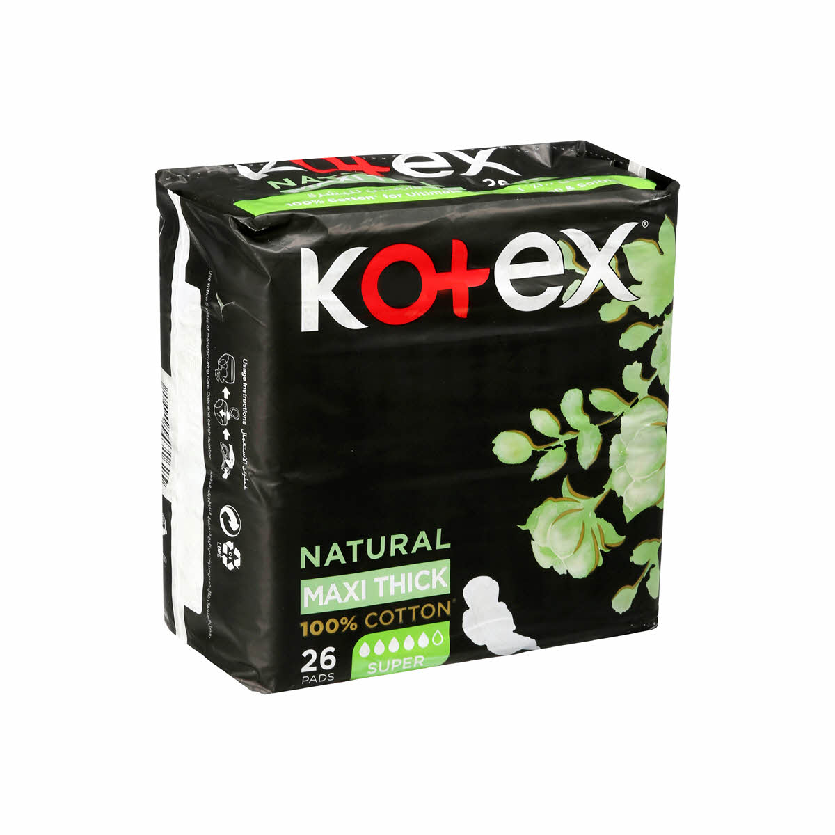 Kotex natural maxi protect super 26*6 2010