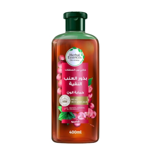 Herbal essences shampo400ml  pure grapeseed