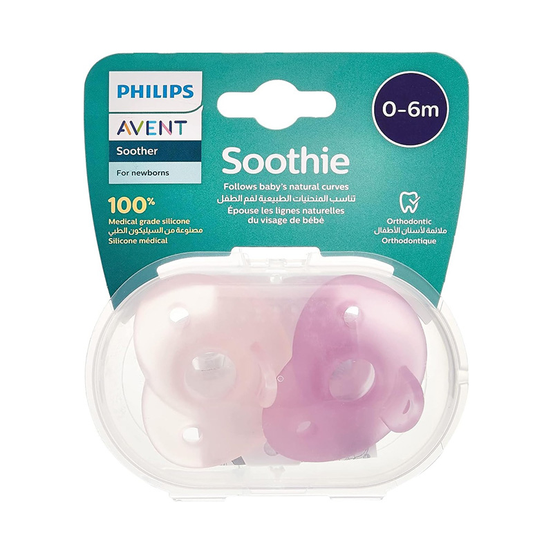 Philips Avent heart shape soothie mix 0-6m 099/20