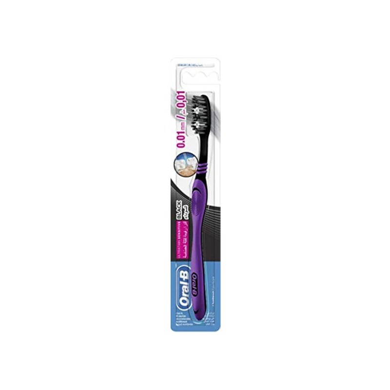 Oral B tb ultra thin sensitive black 40xs 34264