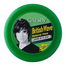 Gatsby styling wax british wave loose flow green 75gm