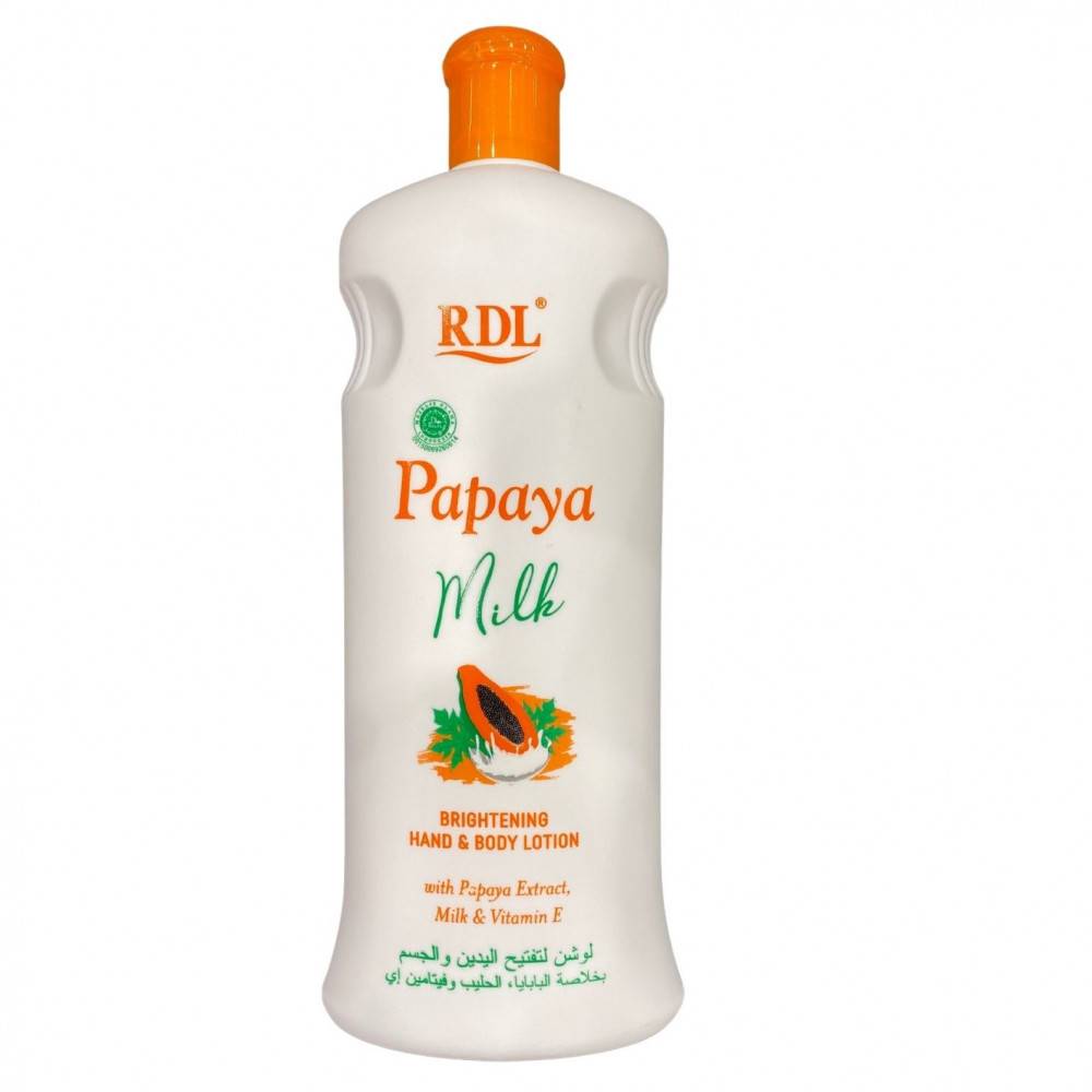 RDL hand & body lotion papaya milk 600ml