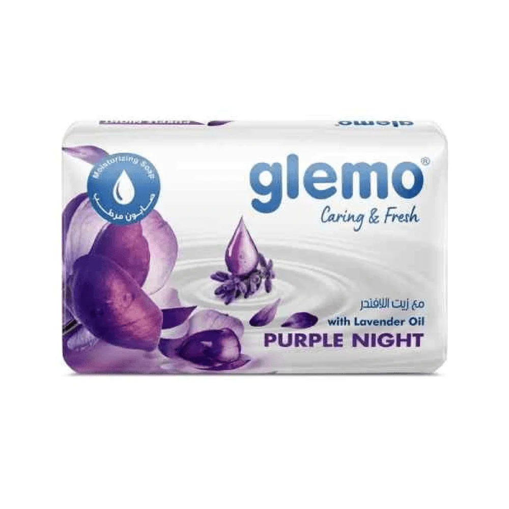 Glemo bar soap purple night 70gm