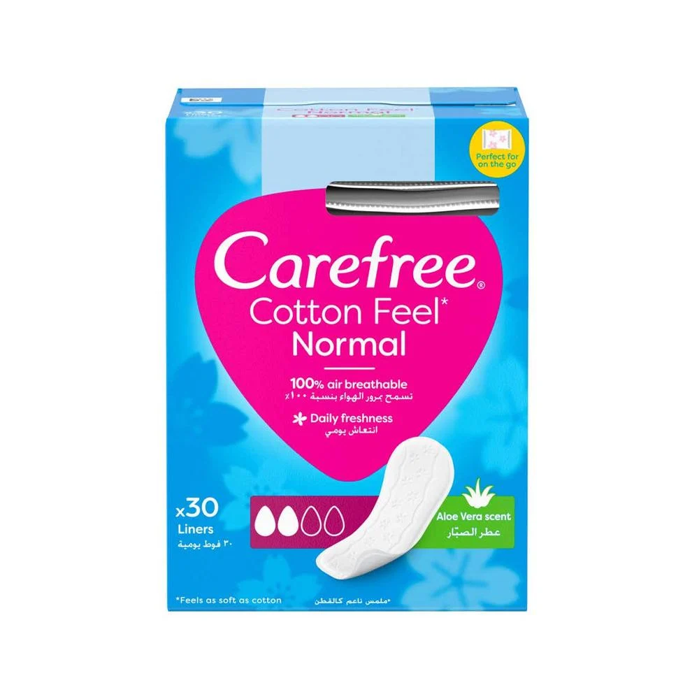 Care Free cotton feel aloe 30s 31524