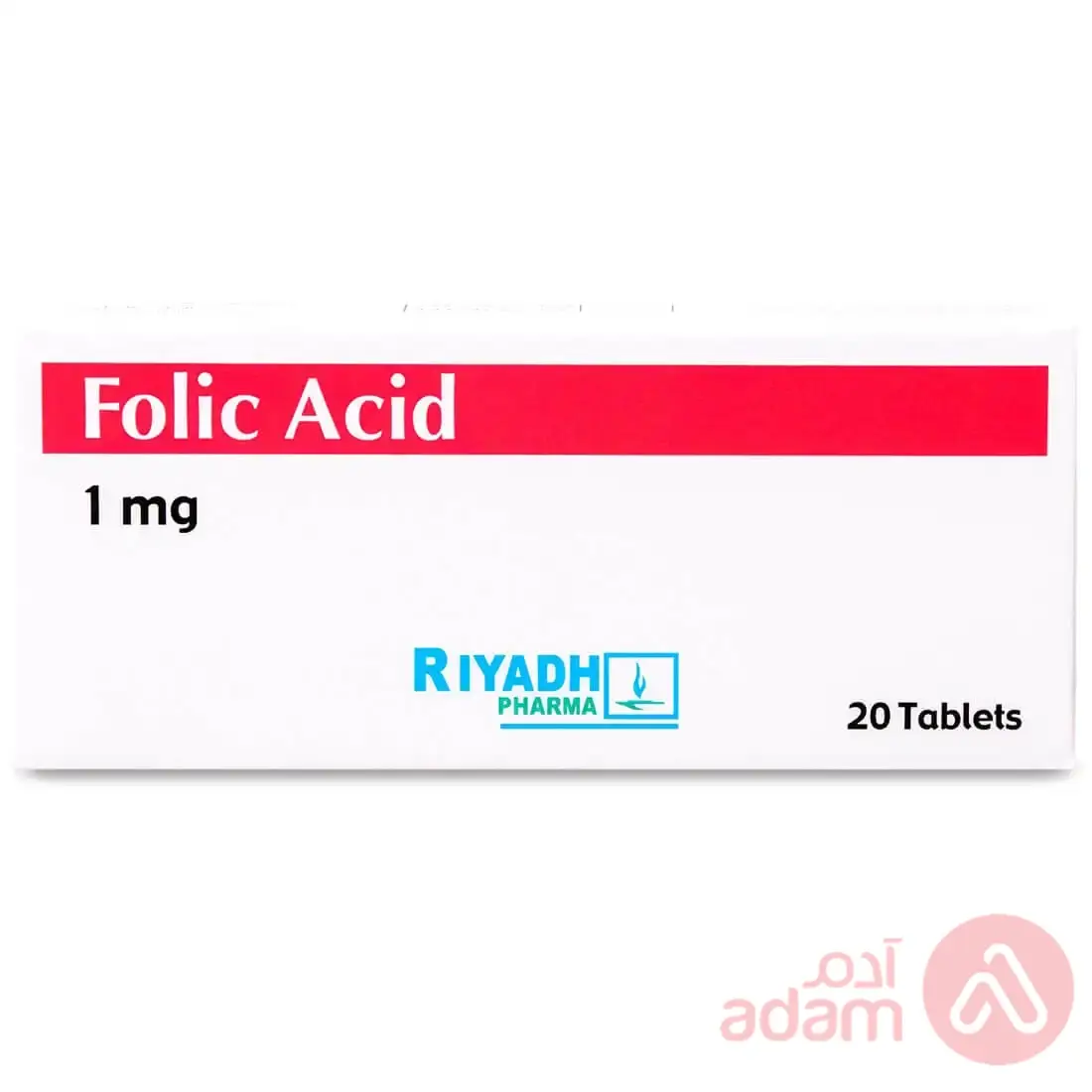 Folic acid 1mg 20tab *N