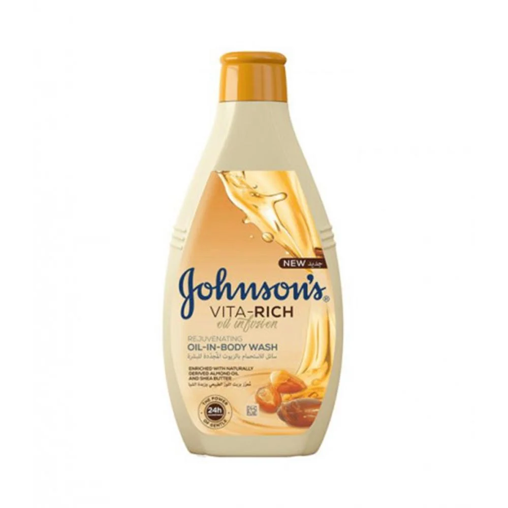 Johnson vita rich oil in body wash almond 400ml
