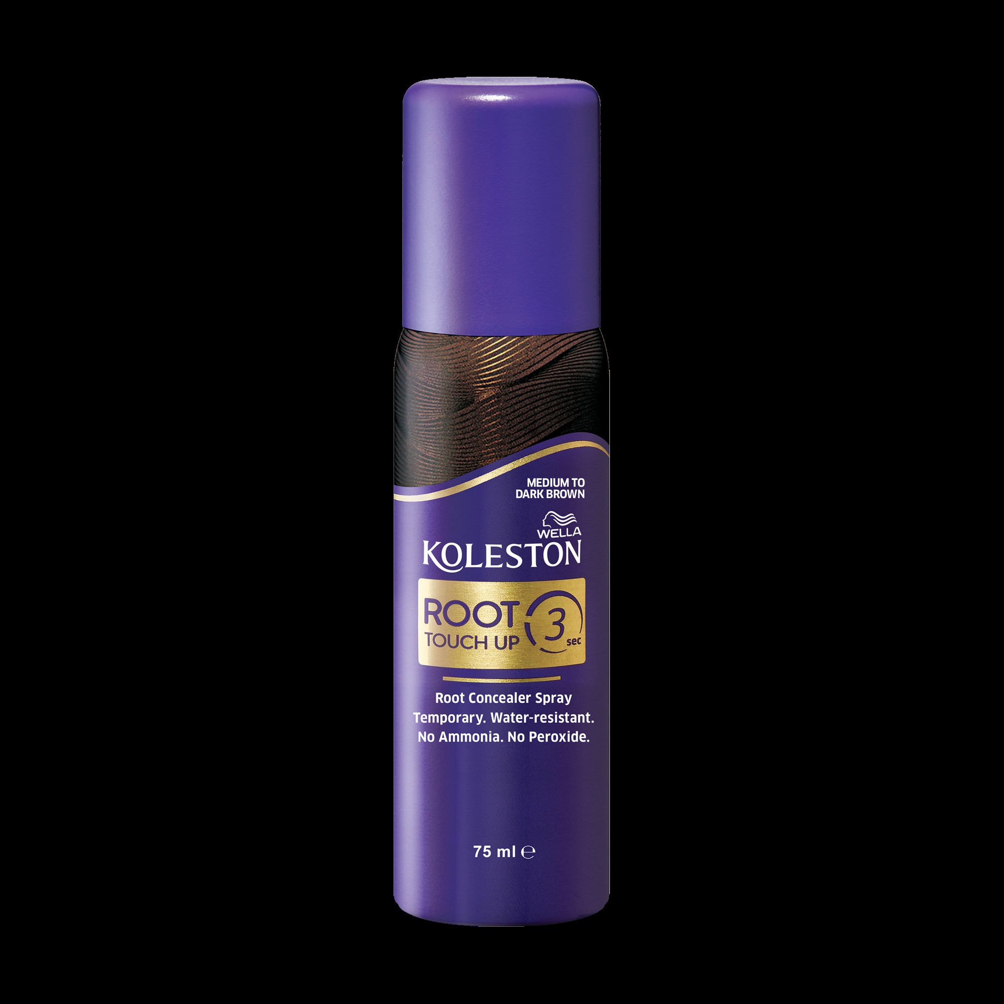 Koleston root touch up spray med dark brown 75ml